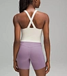yoga tank with shelf bra